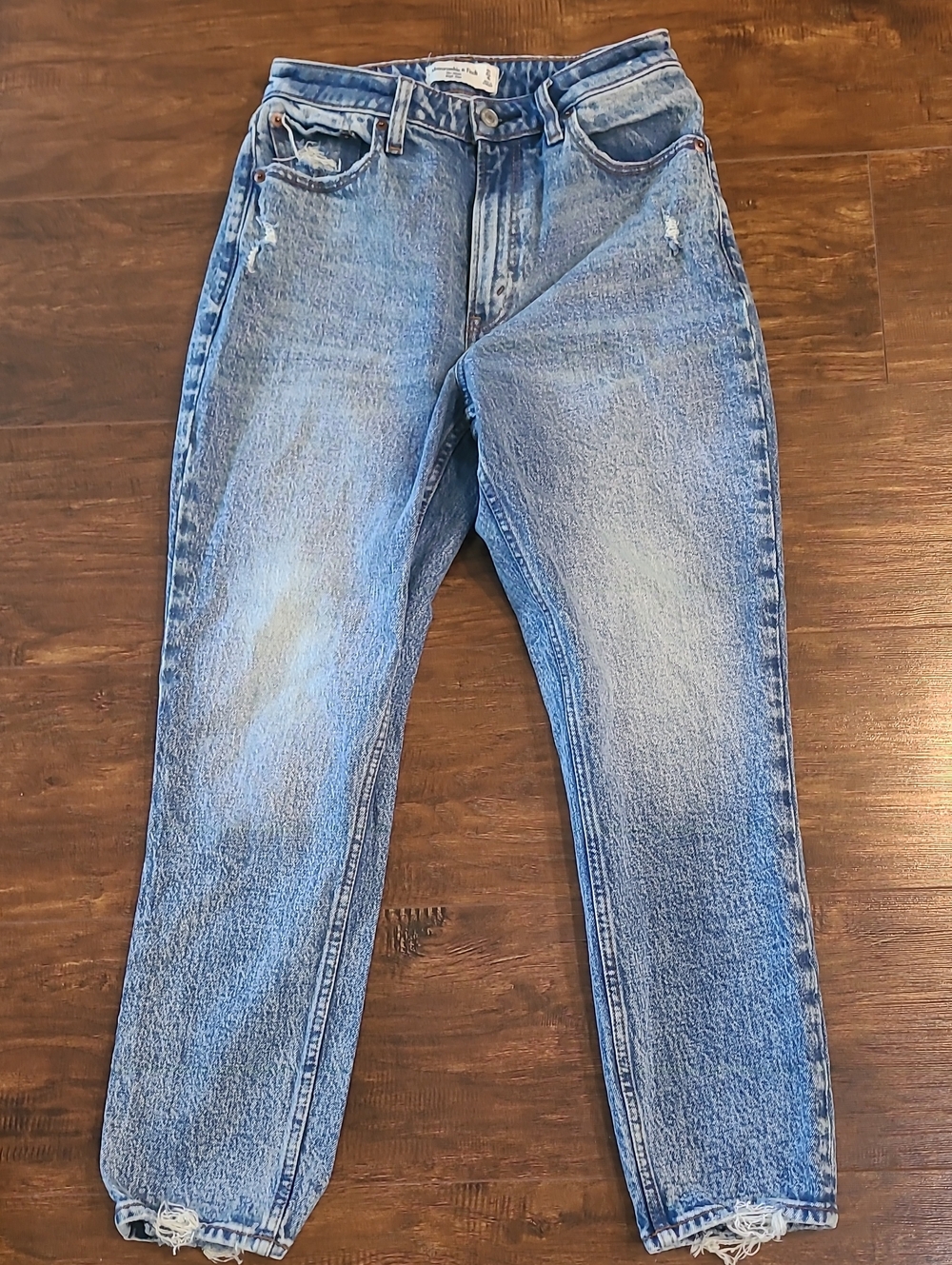 Abercrombie & Fitch The Mom High Rize Relaxed Curve Love 27/ 4r